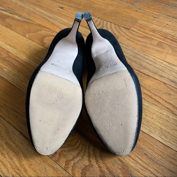 Miu Miu Suede Black Platform Heel - Picture 5 of 7